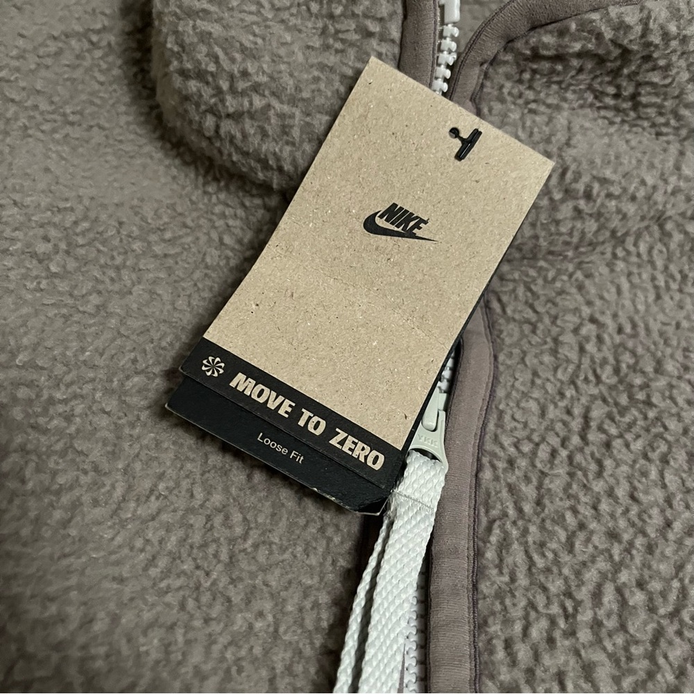 Nike Sportswear Sport Essential Fleece Sherpa Jacket - Picture 5 of 5